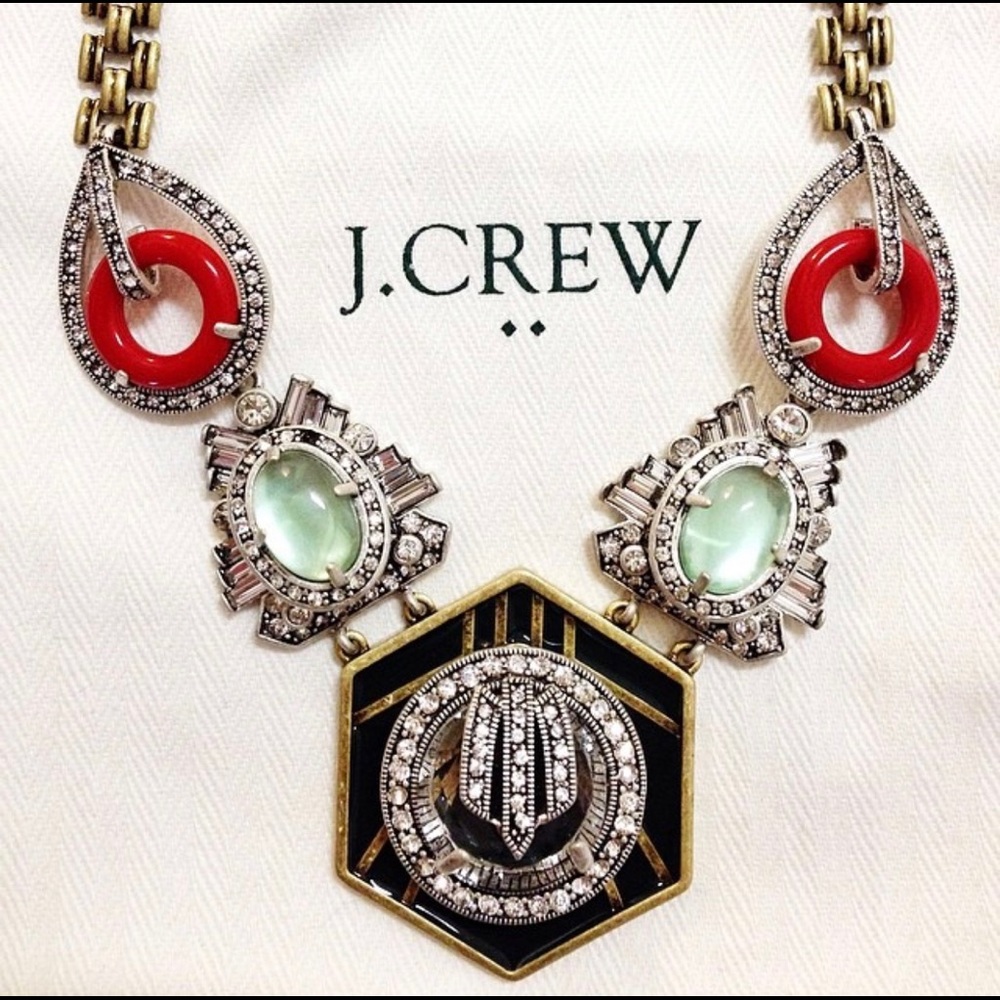 LULU FROST FOR J.CREW HARVEST MOON NECKLACE